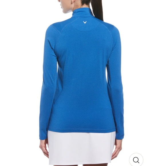 Callaway Blue Quarter-Zip Sun Protection Pullover Ladies XXL New with tags! - Picture 2 of 5